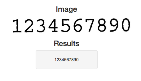 Easy OCR identification with the camera