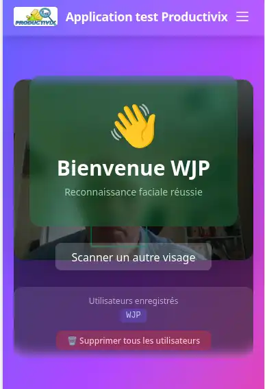 image from Login automatique par reconnaissance faciale privée