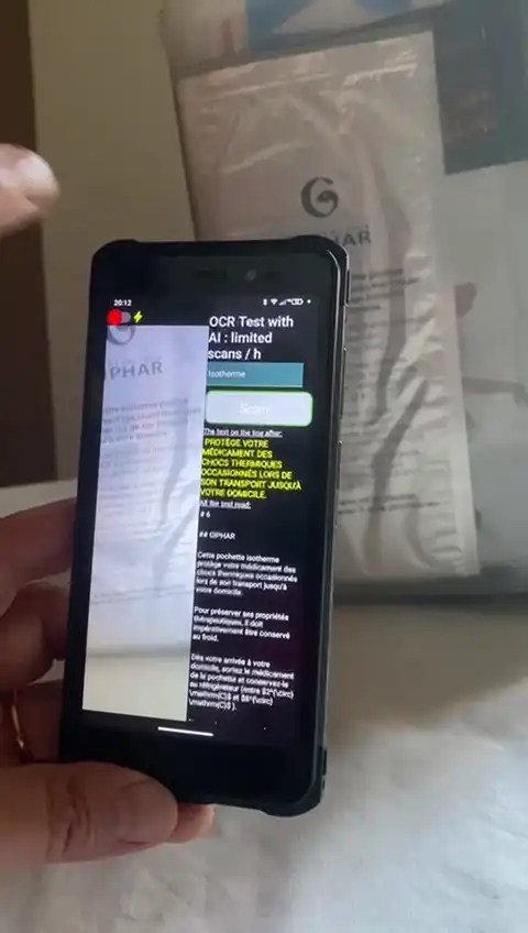 image from Easy OCR identification with the camera and AI